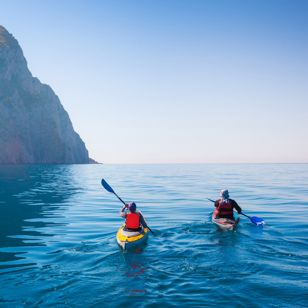 Aan de zee of tussen de bergen zijn er minder pollen – ideaal voor een weekendtripje!
