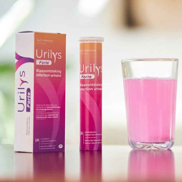 Urilys-Forte Urilys-Forte est disponible en pharmacie sans prescription, en comprimés effervescents pratiques pour permettre une absorption rapide.