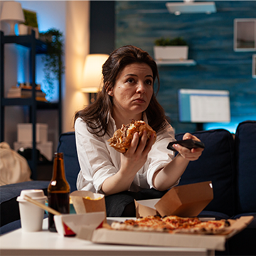 Ongezonde levensstijl Ongezonde levensstijl