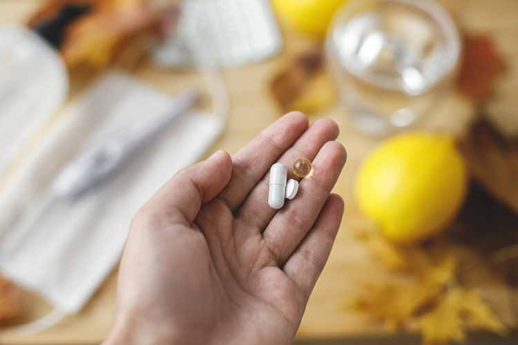 Prendre beaucoup de vitamines