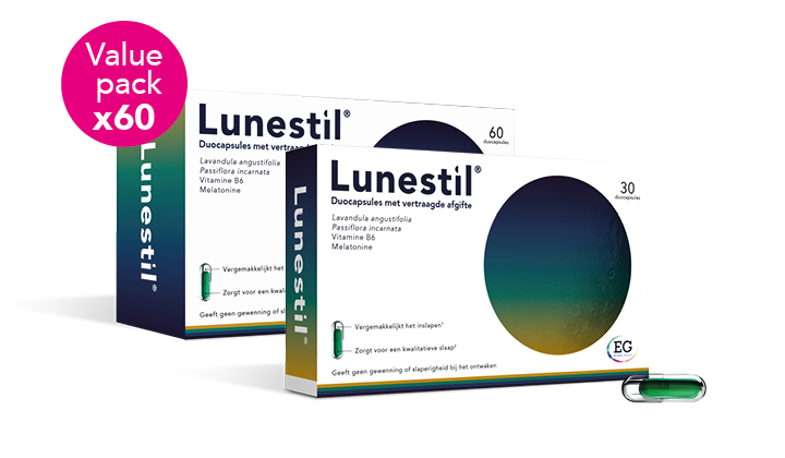 Lunestil is een doeltreffende oplossing voor slaapproblemen.