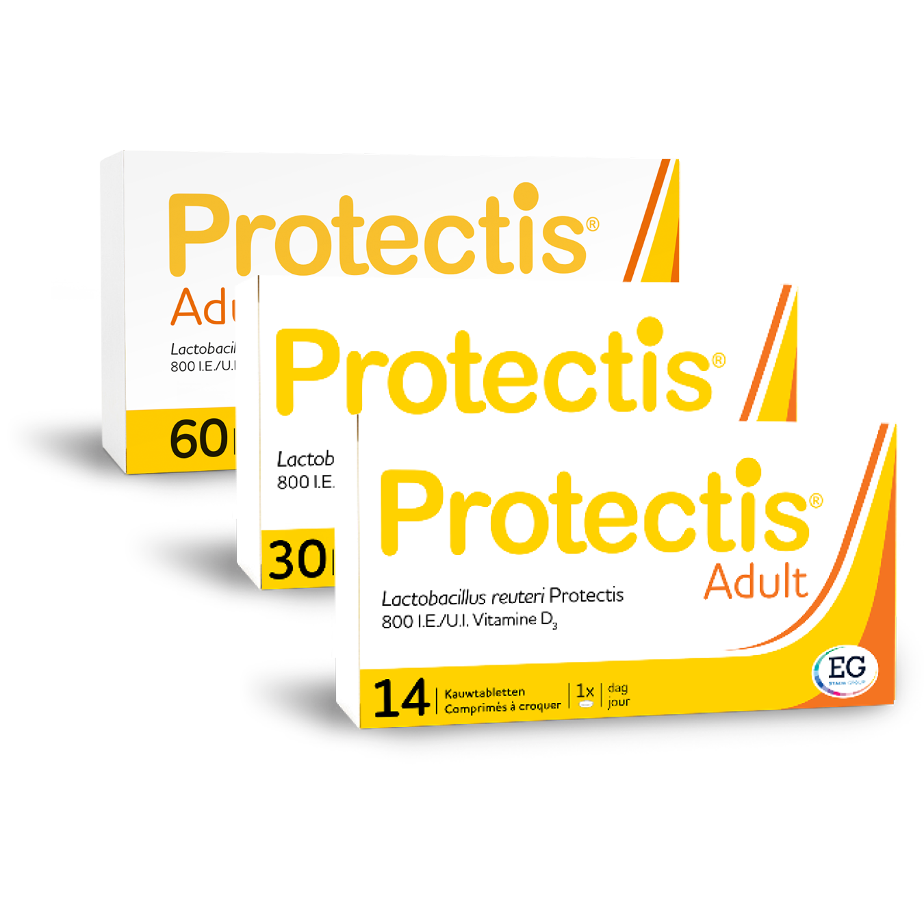 Protectis® Adult is een voedingssupplement geschikt voor tieners vanaf 12 jaar en volwassenen.