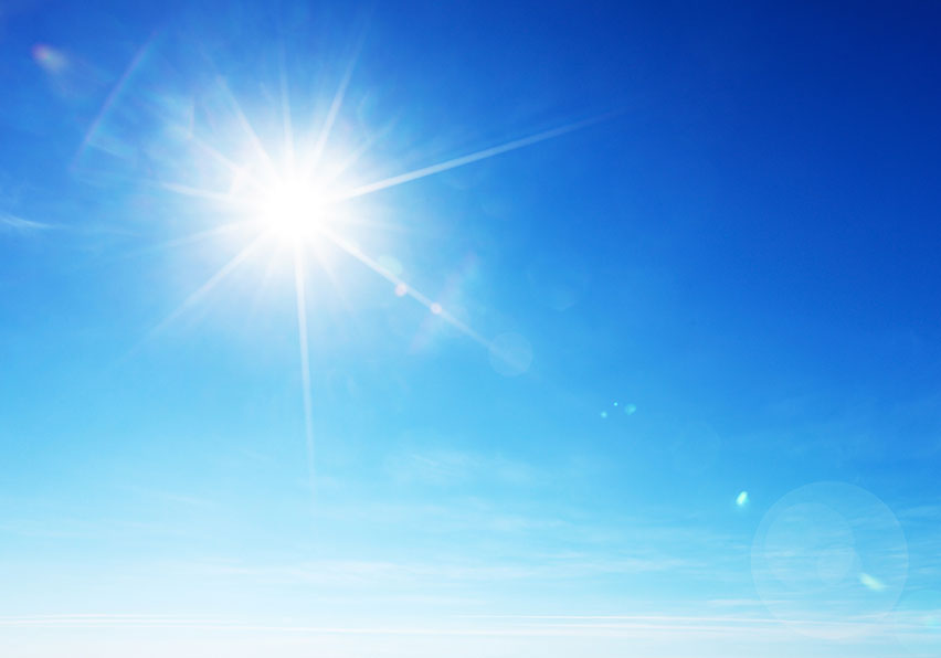 Le soleil est la principale source de vitamine D.