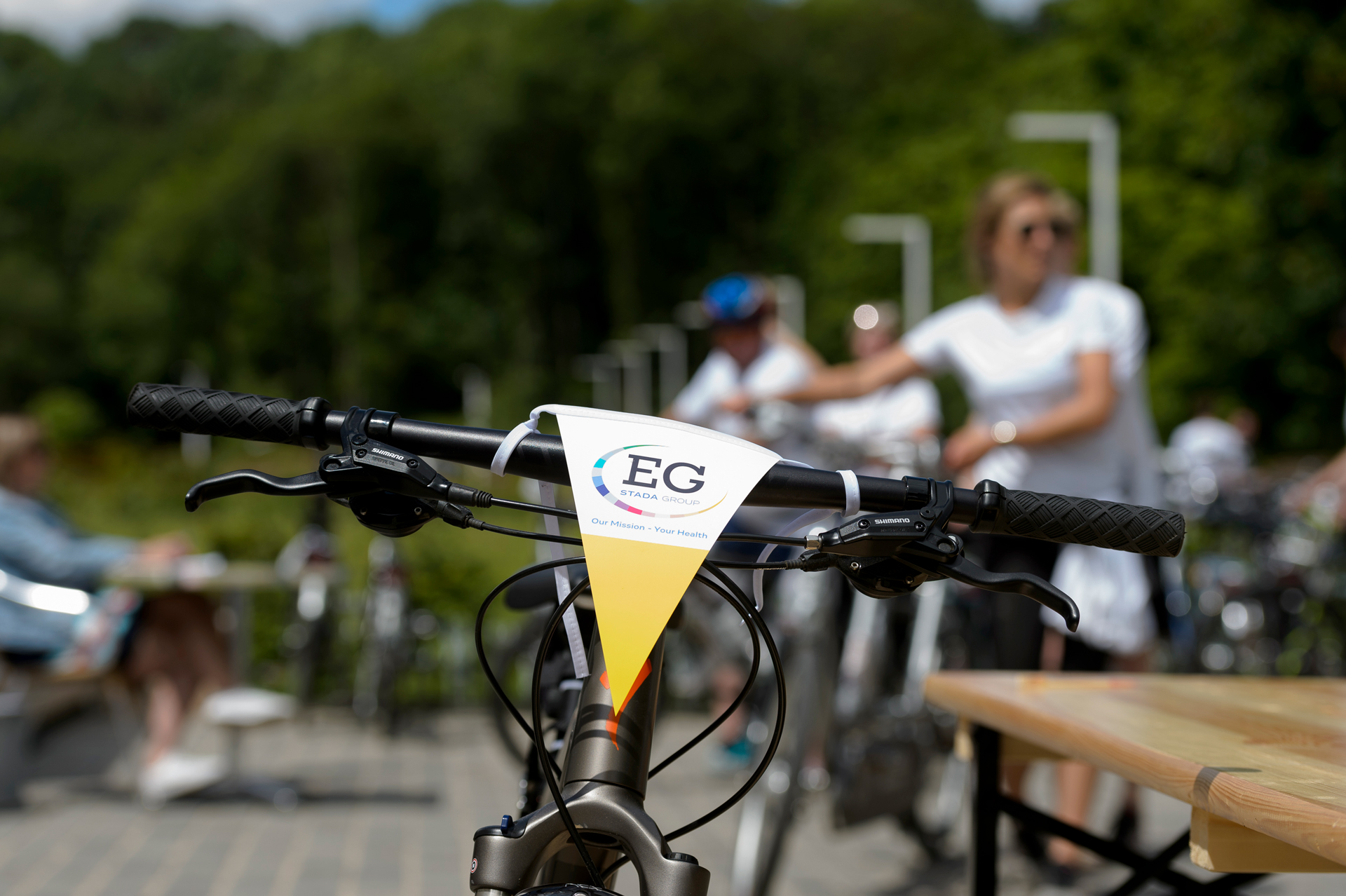 Près pour le départ avec EG