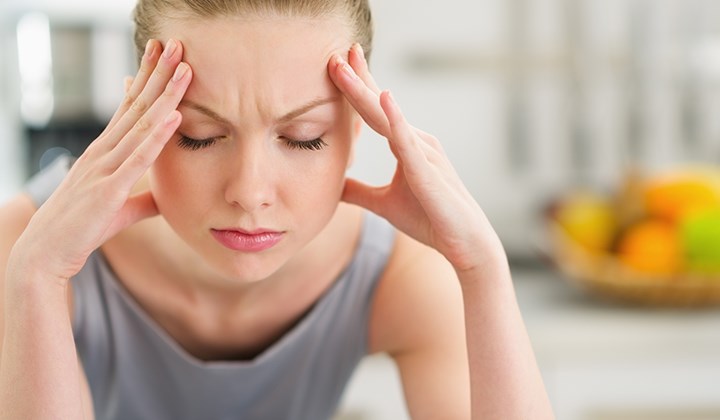 Le stress peut également provoquer un accès d'eczéma.