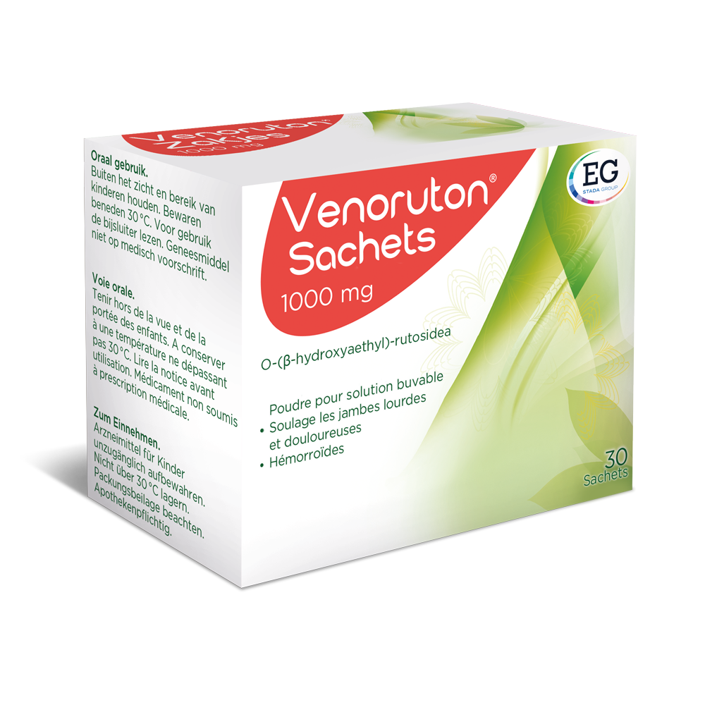 Venoruton® 1000 mg  - 30 sachets  