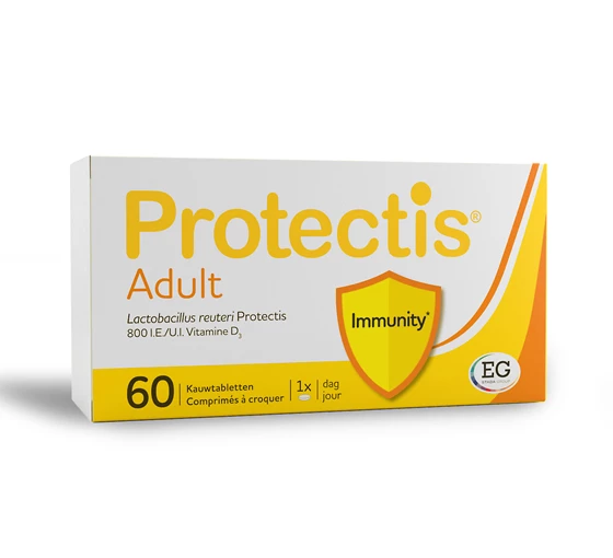 Protectis® Adult Protectis® Adult is een voedingssupplement geschikt voor tieners vanaf 12 jaar en volwassenen.